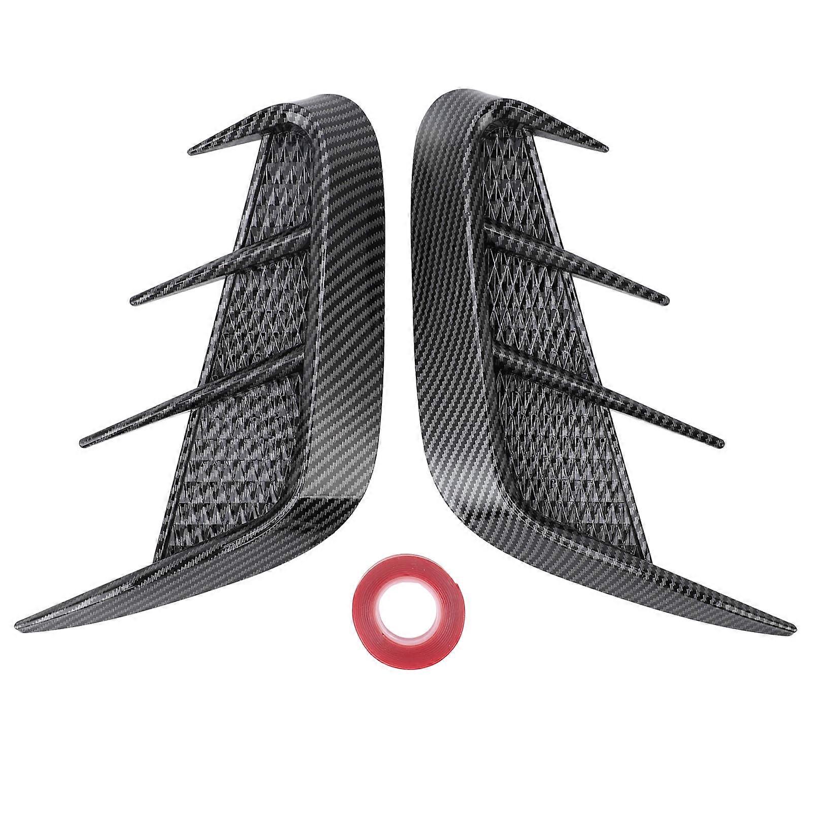 1 Paar Trim Universal Links Rechts Markierung Seitliche Lüftungsschlitzabdeckung Dekorative Aufkleber für 1 Serie E90