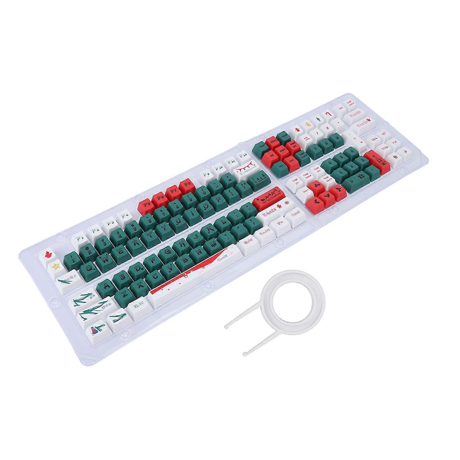 Keyboard Keycaps 123 Keys OEM Height Sublimation Process Ergonomic Design Exquisite Themed Keycap PBT Keycaps
