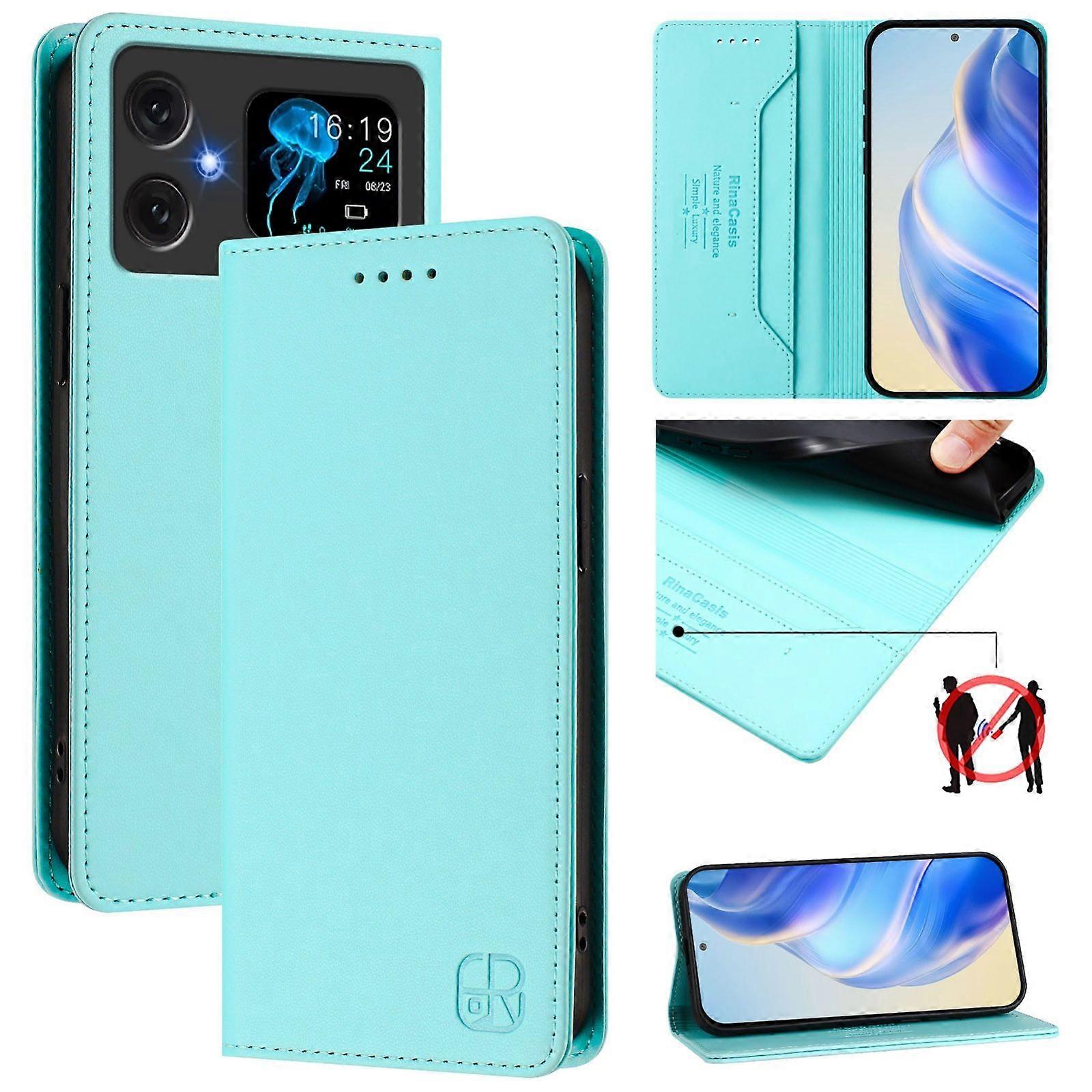 Magnetic Leather Case For Cubot A20