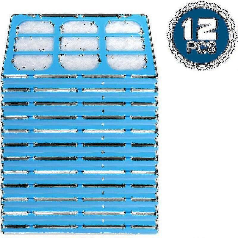 Hgbd-12 יחידות מחסניות סינון מים להחלפה למזרקות מים לחיות מחמד, תואמות ל-Cat & Dog Mate, מזרקות Mate