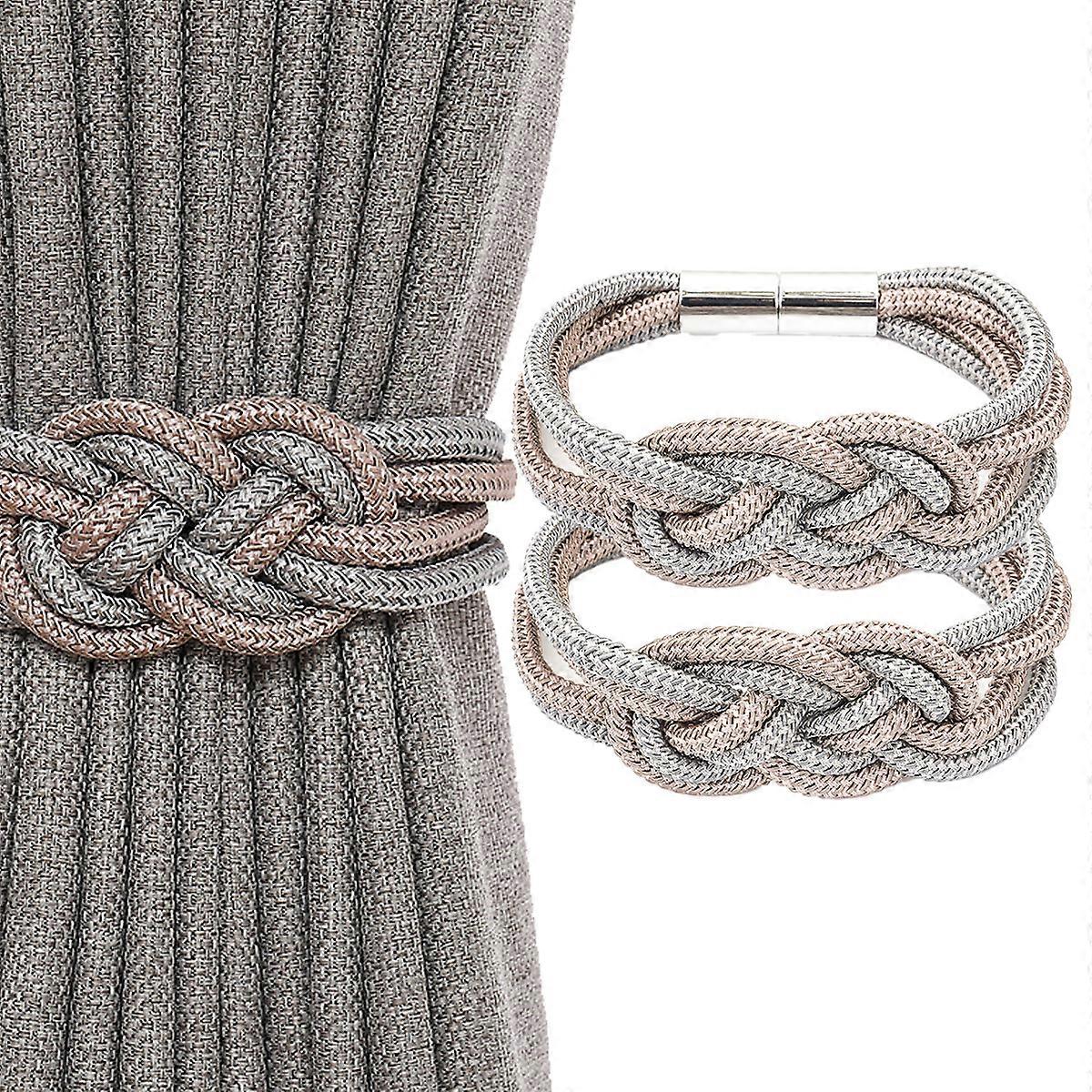 Magnetic Curtain Tiebacks, Rope, Office