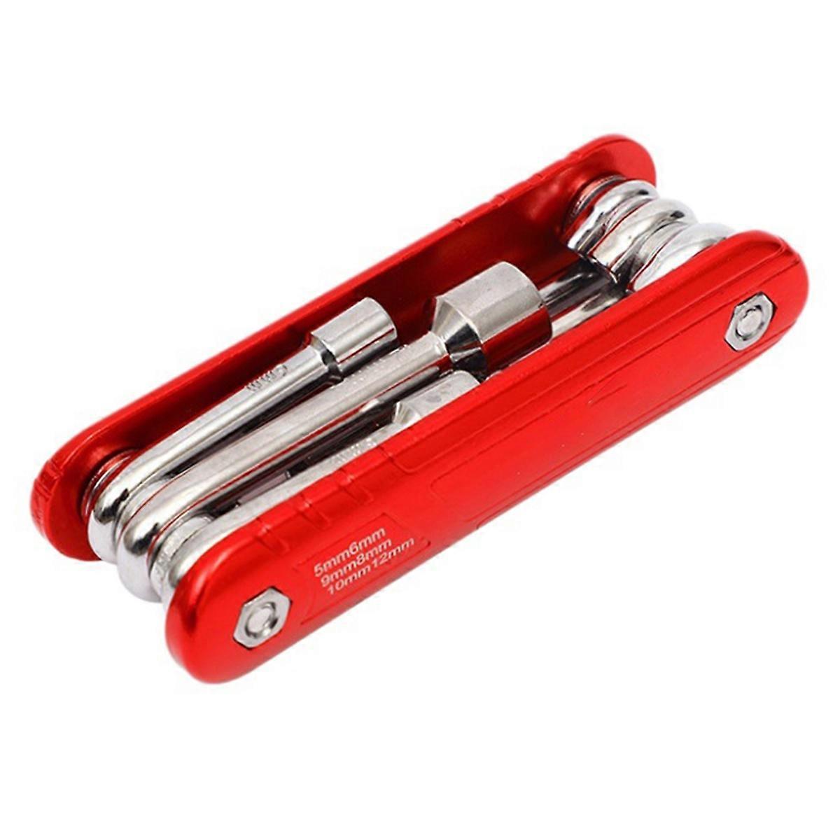 Portable Sleeve Tool Set, Folding Socket Wrench, Multifunction Household Tools Outdoor