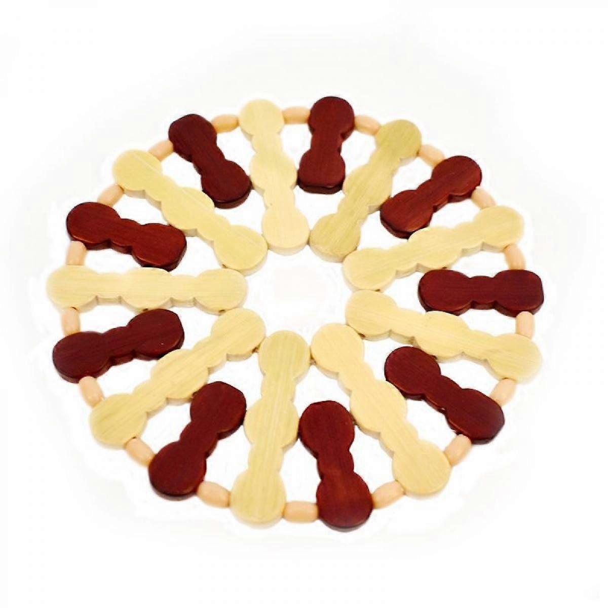 Round Mat Dining Table Insulation Placemat Round Tablemats (6 inch 12pc)