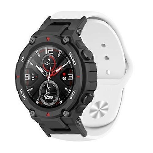 For Amazfit T-Rex / T-Rex Pro / Ares Silicone Reverse Buckle Watch Band