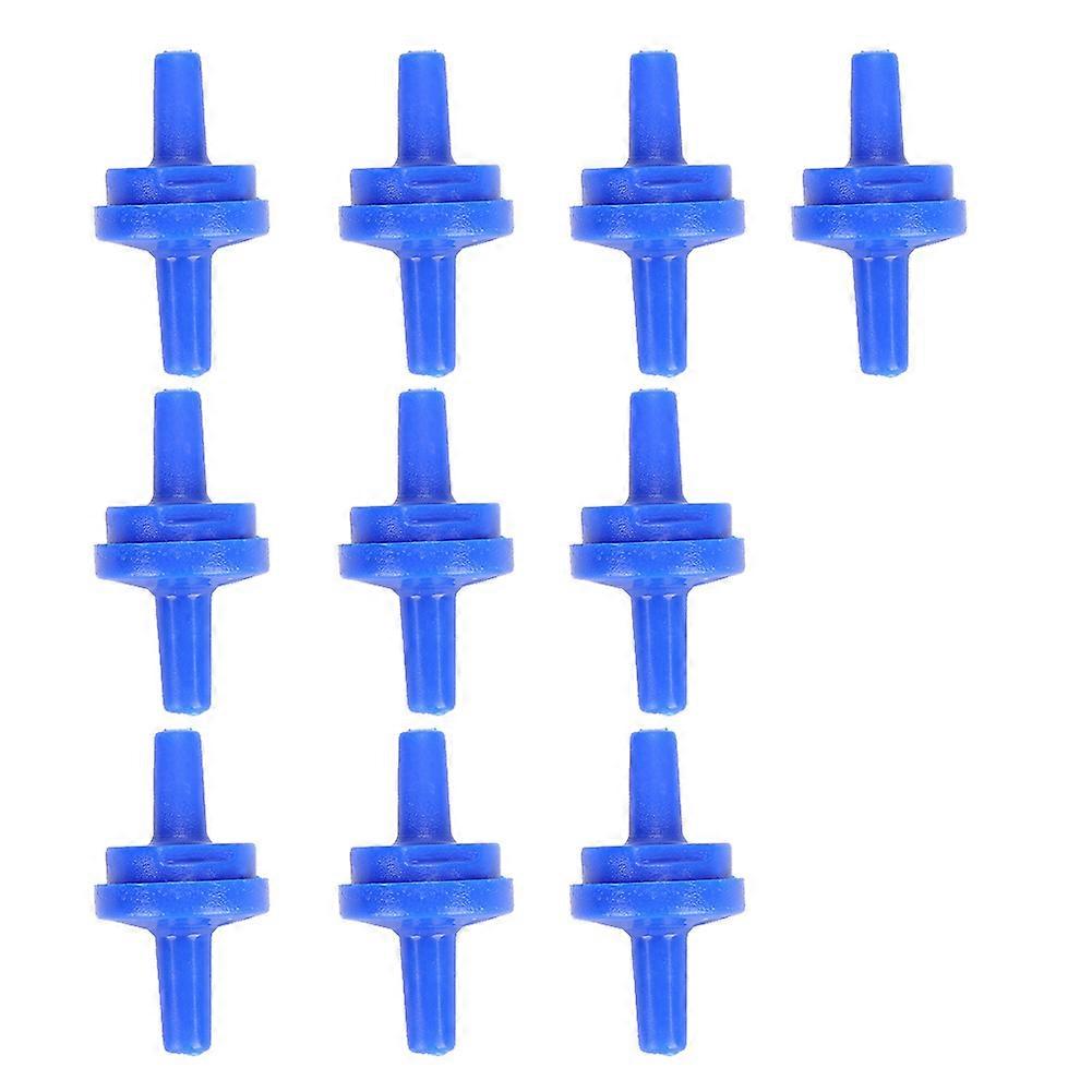 10Pcs Aquarium Air Oxygen Pump Check Valve for 4mm Hose Non-Outlet Airflow Control Supplies
