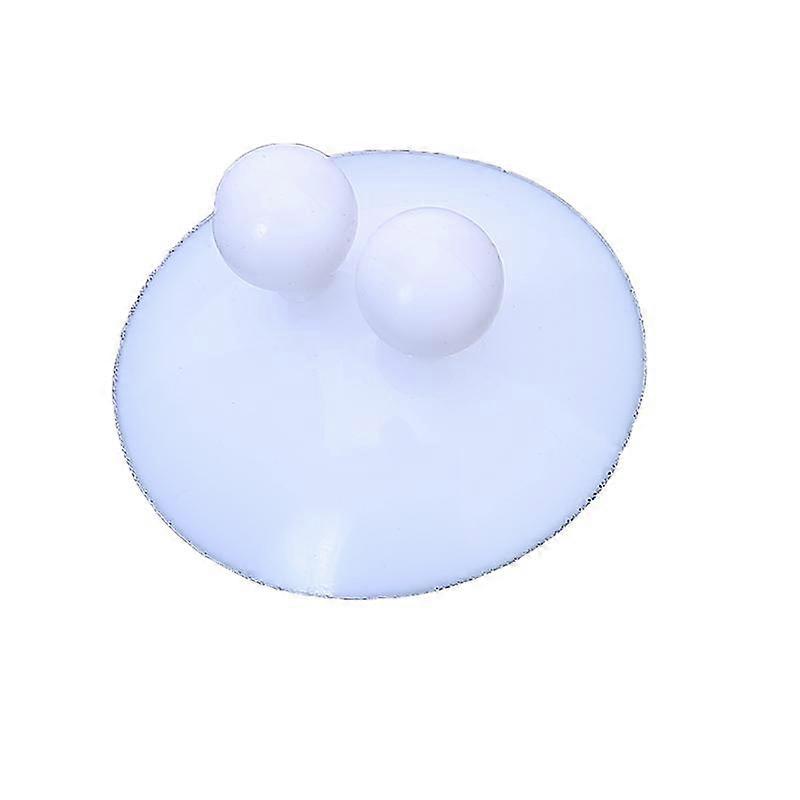 8pcs Silicone No-Punch Wall-Mounted Storage Hook With Suction Cup Rack Toothbrush Holder