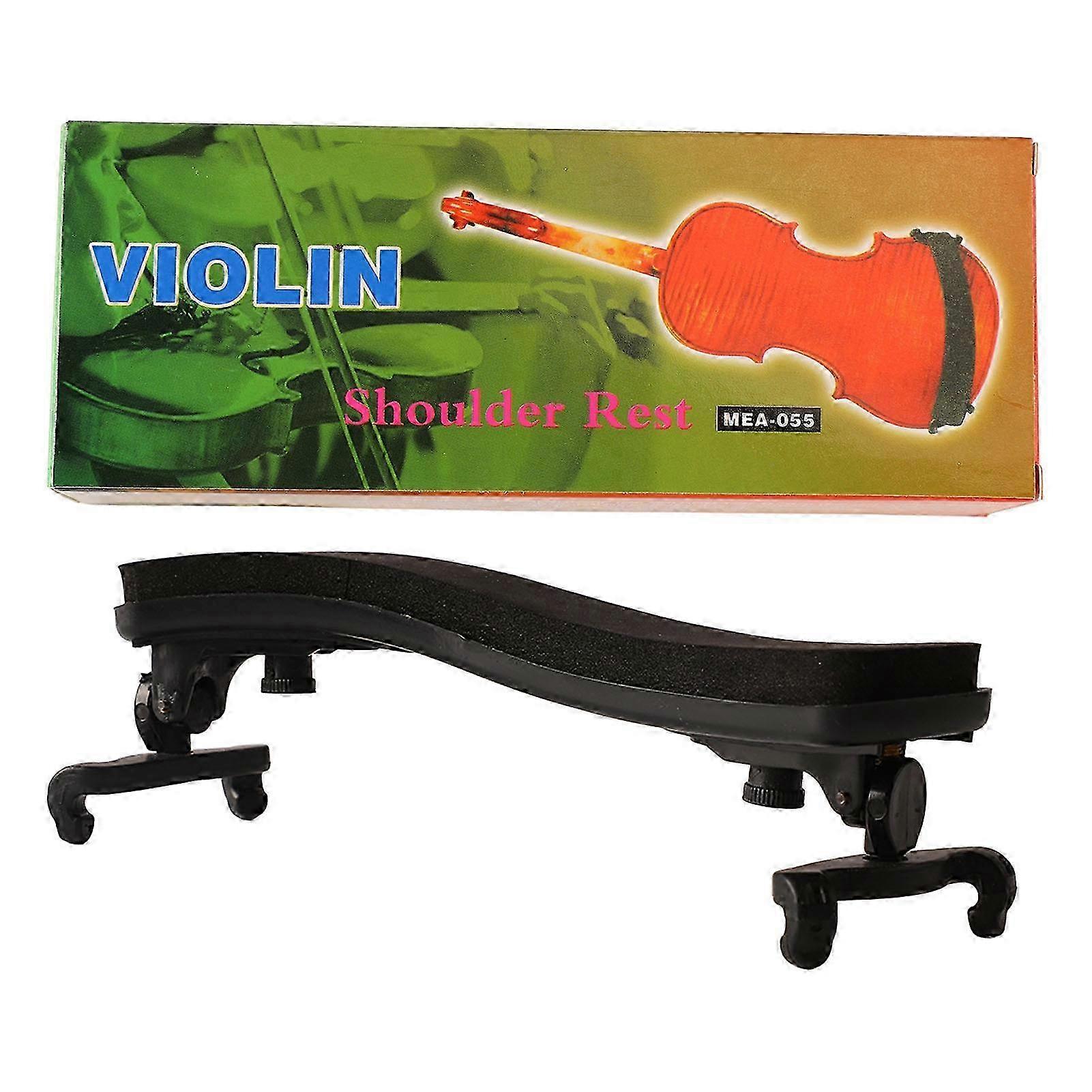 Violin Shoulder Rest Adjustable Comfortable Violin Shoulder Rest for Playing Posture Improving 1/2