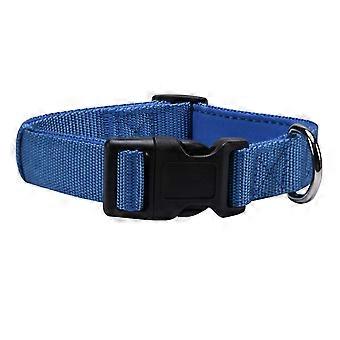 Coleira de Cachorro Ajustável, Design Clássico e Elegante com Nylon Respirável Acolchoado em Neoprene, Fivela de Liberação Rápida para Fácil Colocação e Retirada, Revestimento à Prova d'Água para