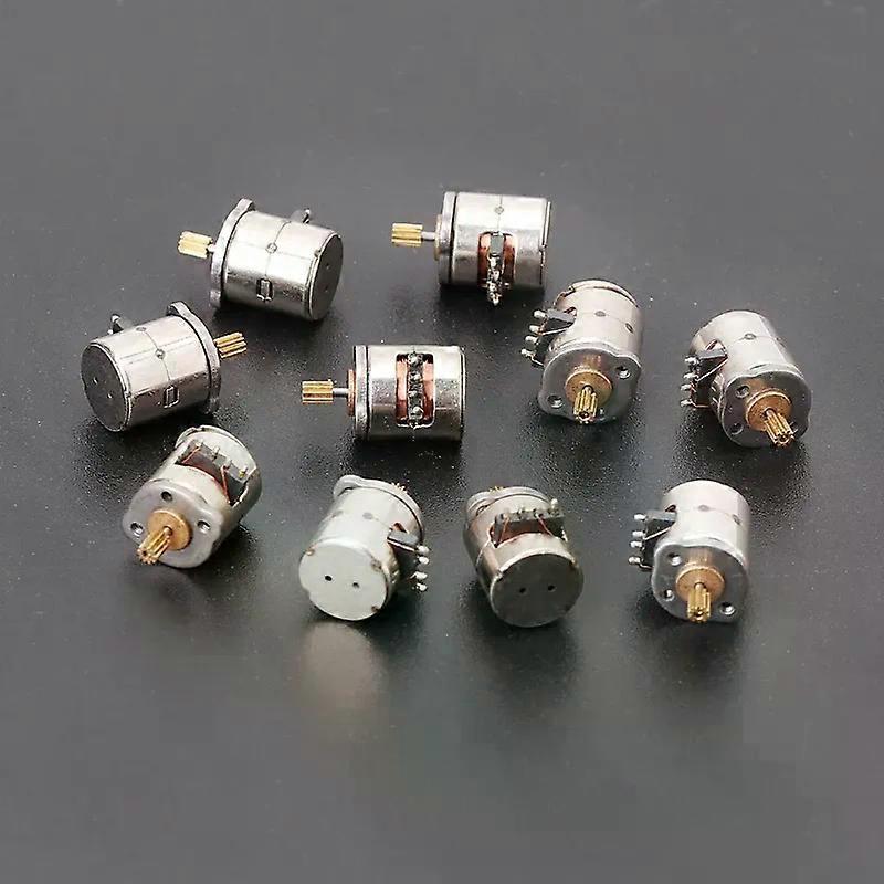 10Pcs 3V 2 Phase 4 Wire Dia8mm Stepper Motor Micro For Digital Products Camera