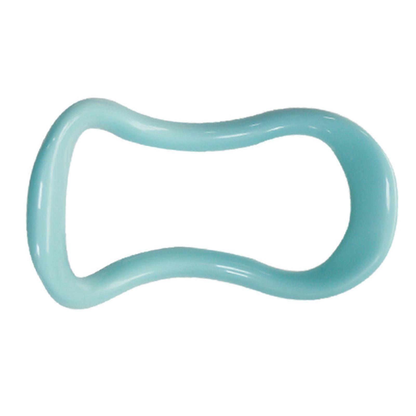 Fitness Yoga Circle Environmentally Friendly PP Fitness Circle Curved Equipment for Workout Blue