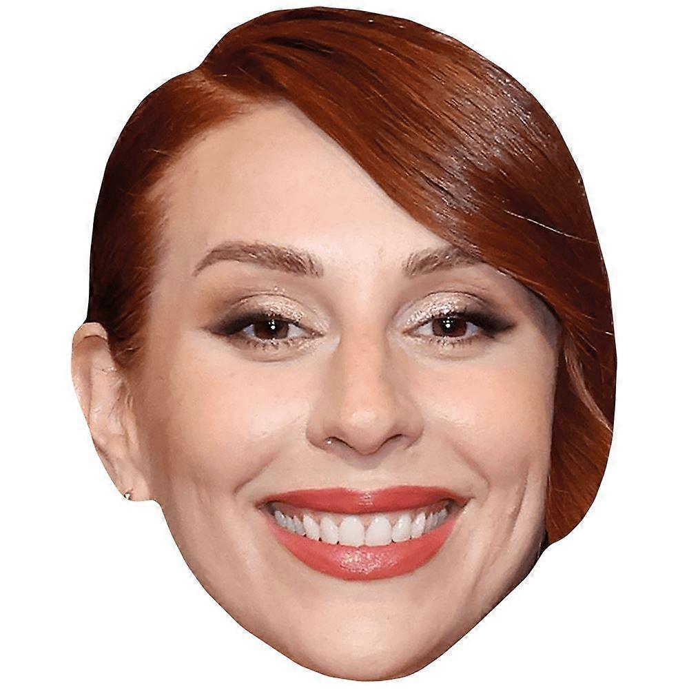 Charlotte Dobre (Smile) Celebrity Mask, Flat Card Face
