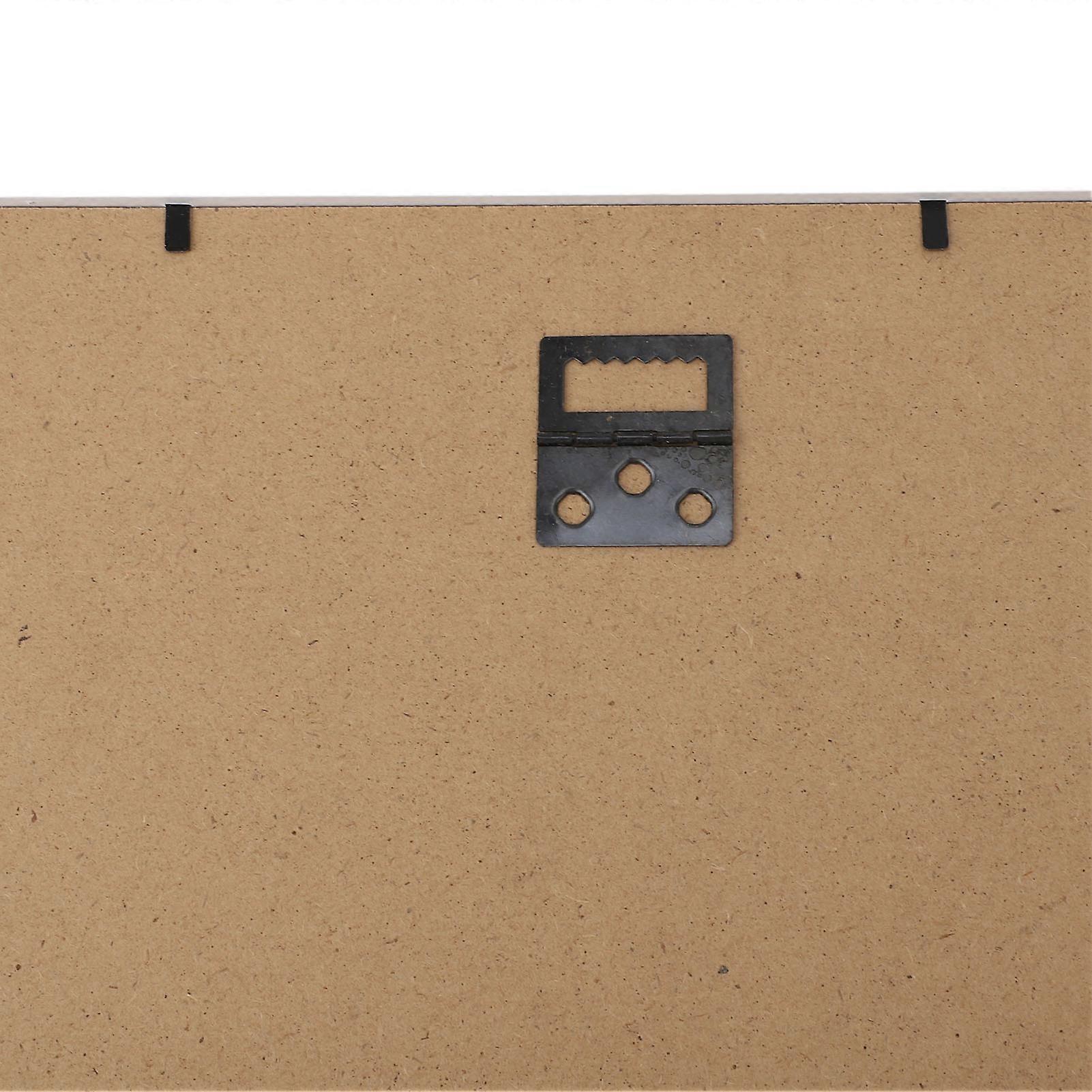 29cm white storage box with top opening and photo space.