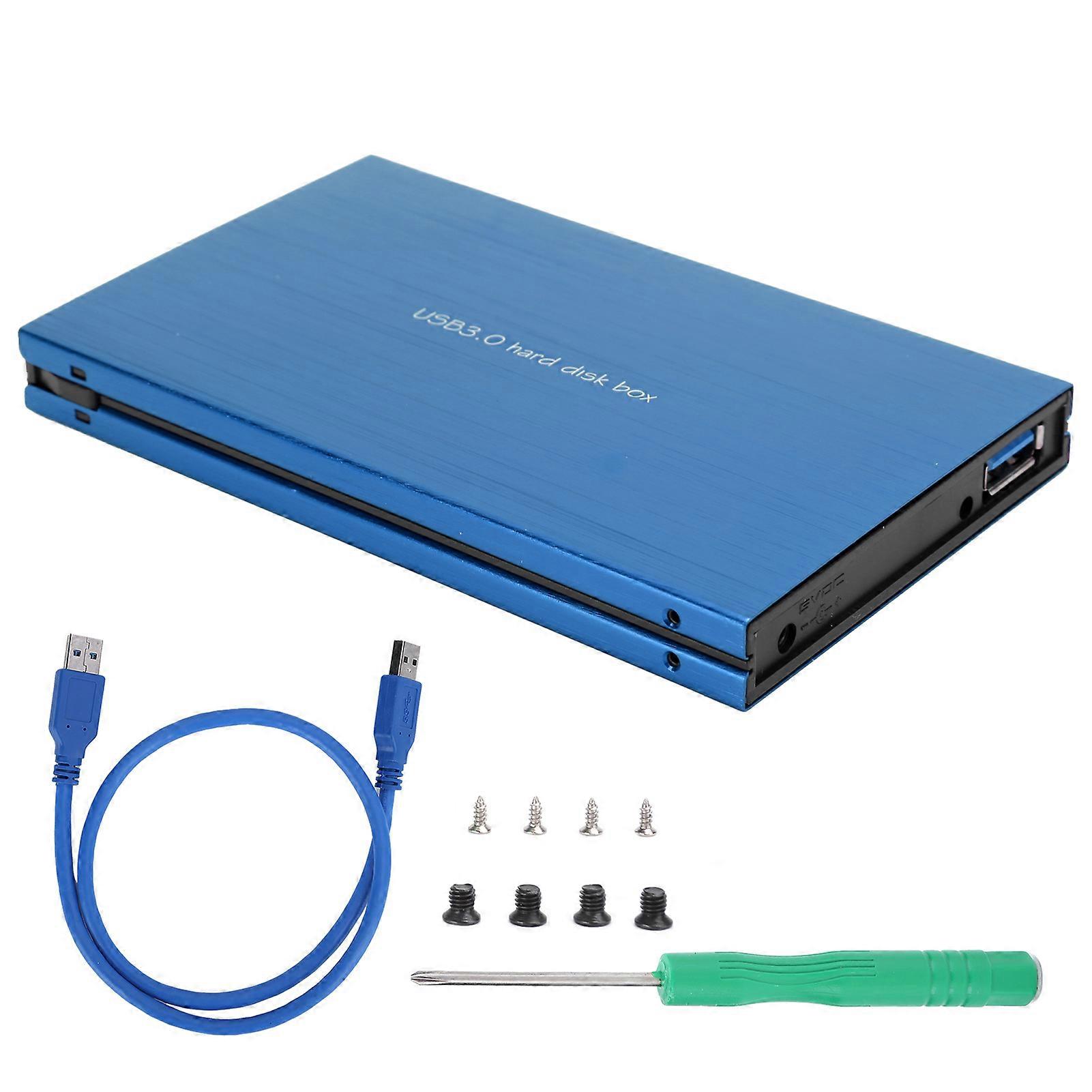 2.5 Inch Hard Disk Box USB3.0 SATA Interface Portable External Drive Enclosure Accessories
