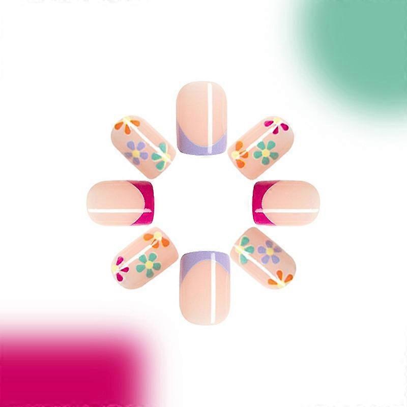 Decorative Nail 24PC Easy To Match And Clean In Different Sizes Nail Protecting
