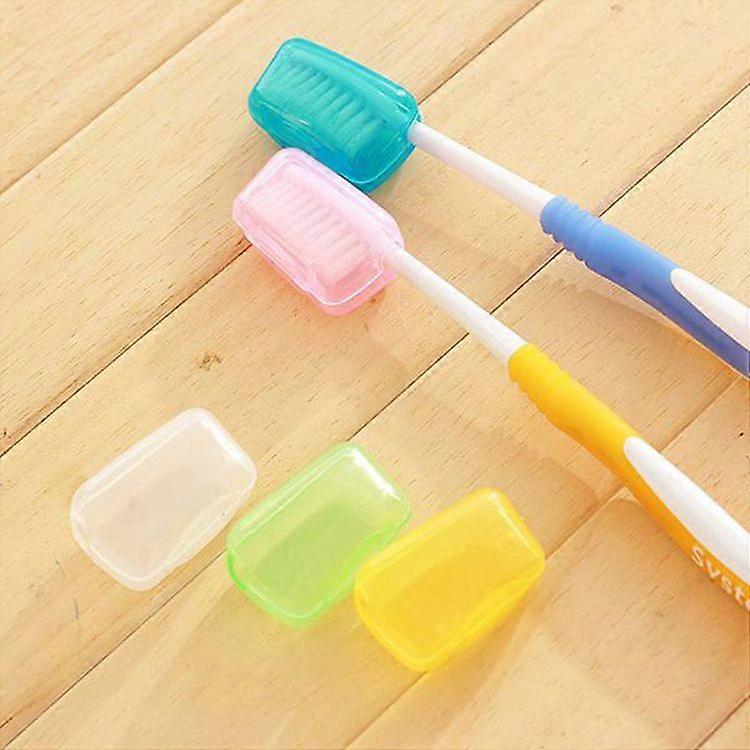 5Pcs Travel Portable Toothbrush Head Covers Case Protective Preventing Molar