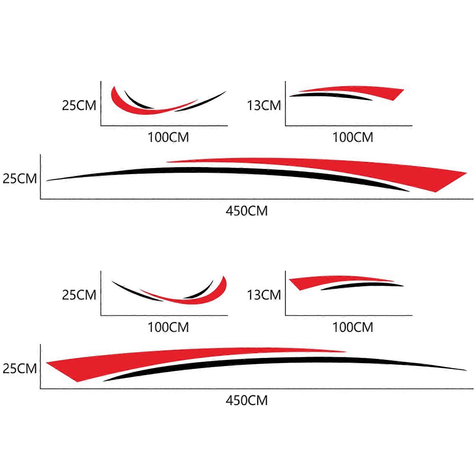 RV Sticker Universal Easy to Install Car Body Window Bumper Decals for Car Truck