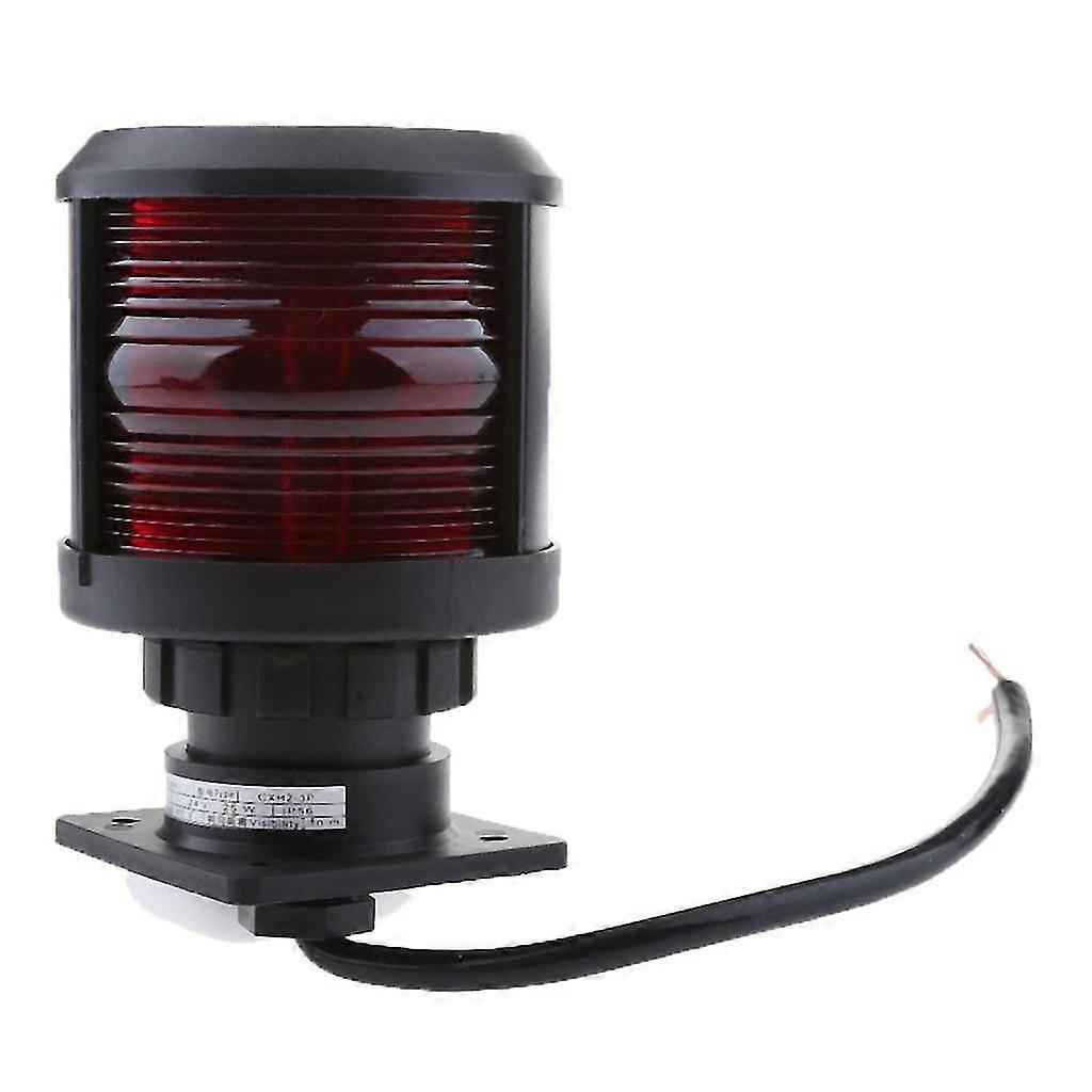12V/24V Marine Boat Yacht LED Port Navigation Light Sailing Signal Red