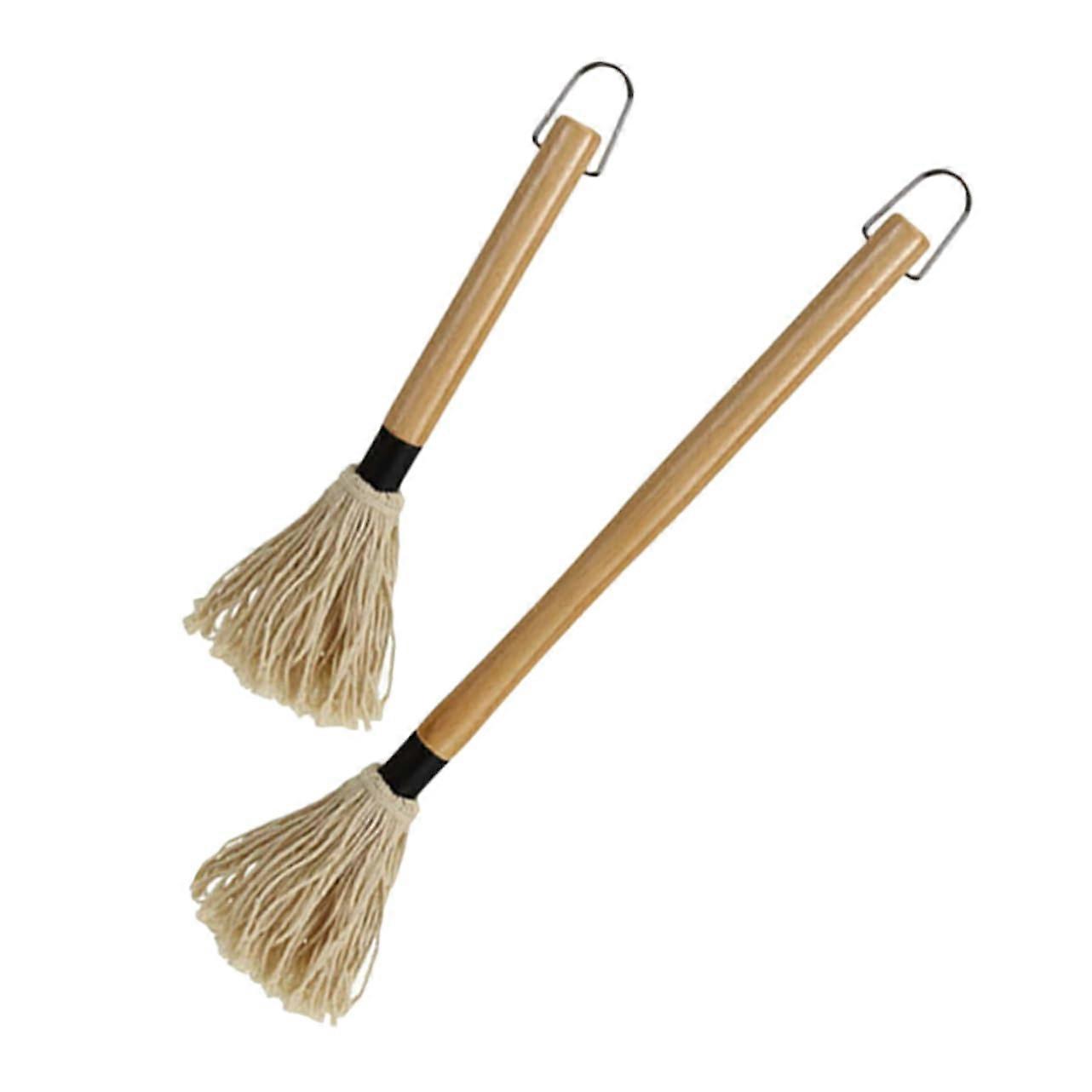2 pcs Bbq Sauce Basting Mops for Roasting Grilling