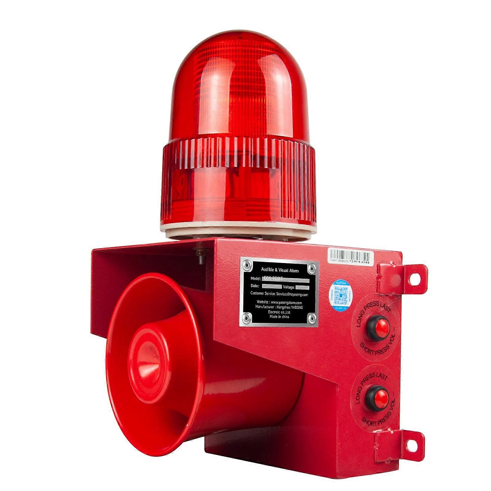 120dB Sound 25W Outdoor Alarm Siren for Emergency Security