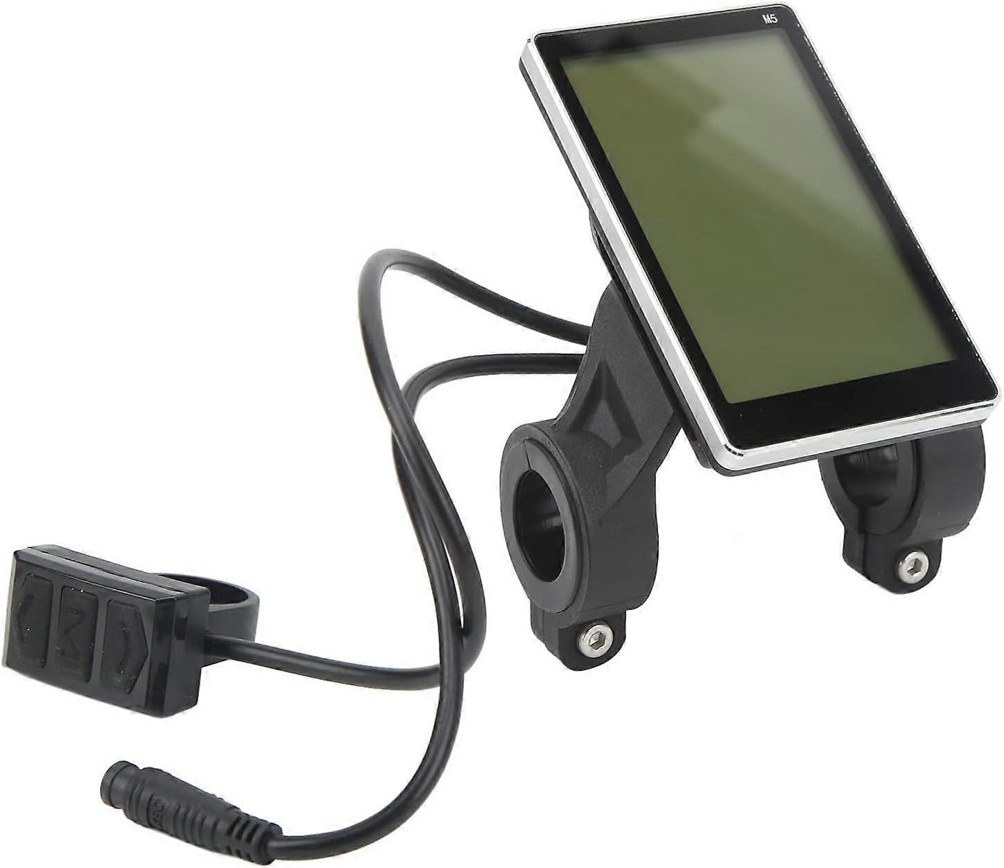 Wide, Easy-to-Install, Stable LCD Display for E-Bikes
