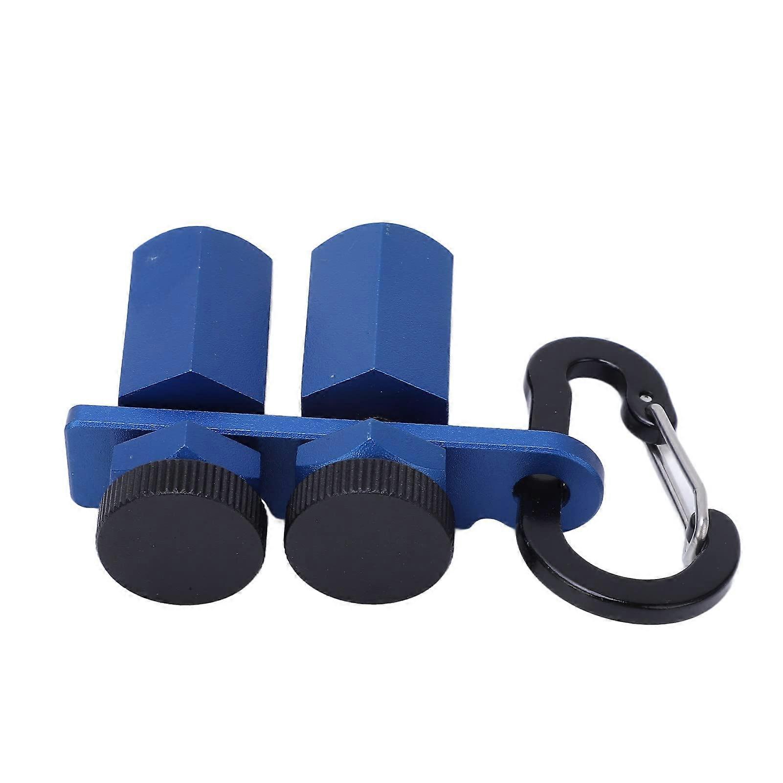 Stair Gauges Square Aluminum Alloy for Stair Layout Stair Gauge Framing Blue