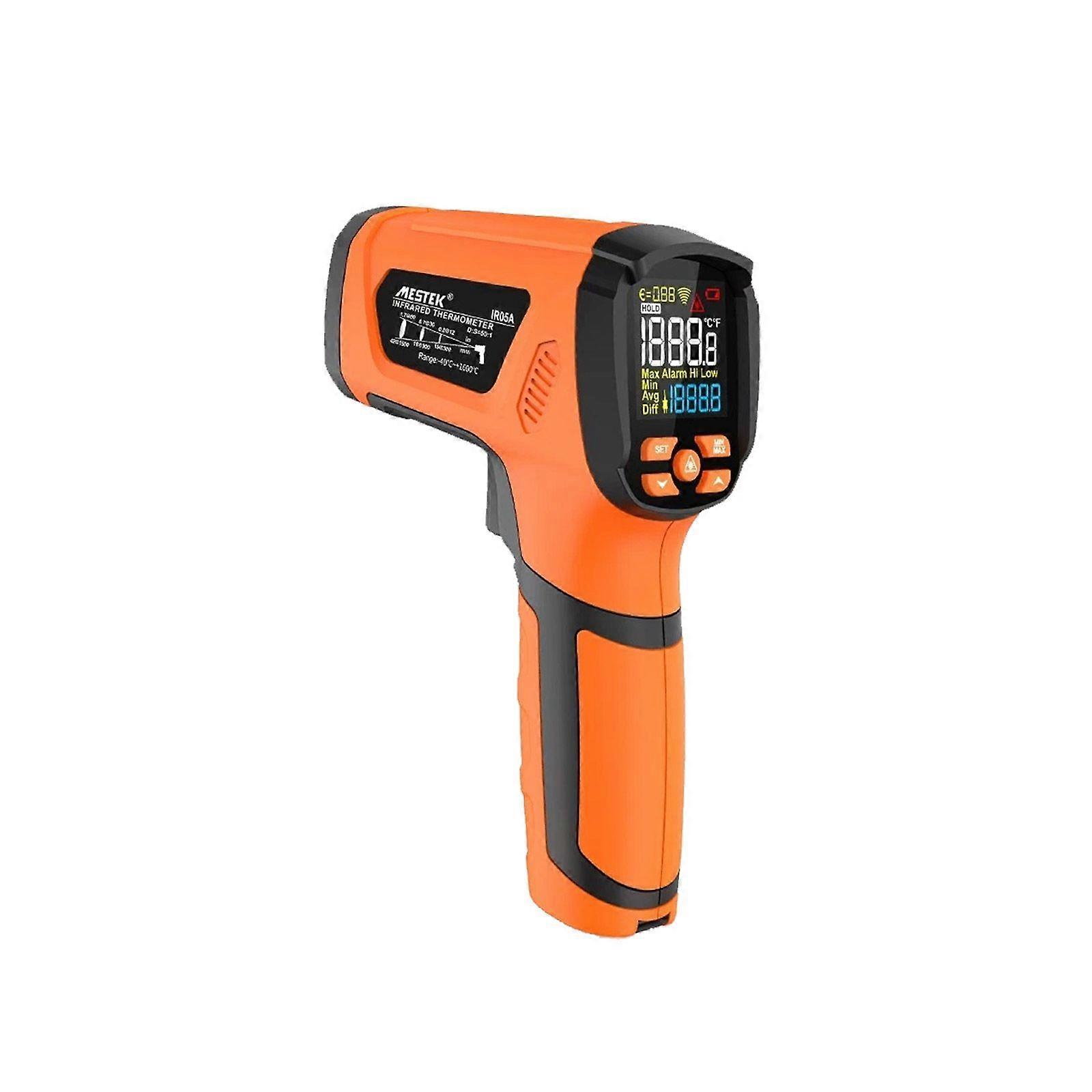 Digitales Infrarot-Industriethermometer -40 bis 1600 Dual-Lasermessgerät NEU