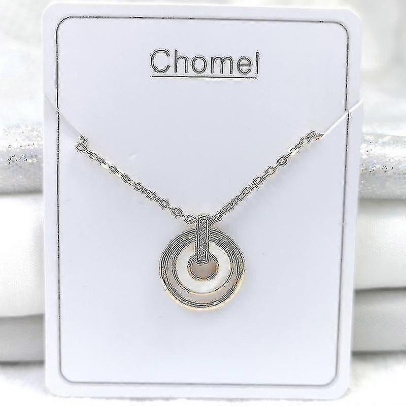 Dámský malý designový prsten Shell Náhrdelník-zlatý