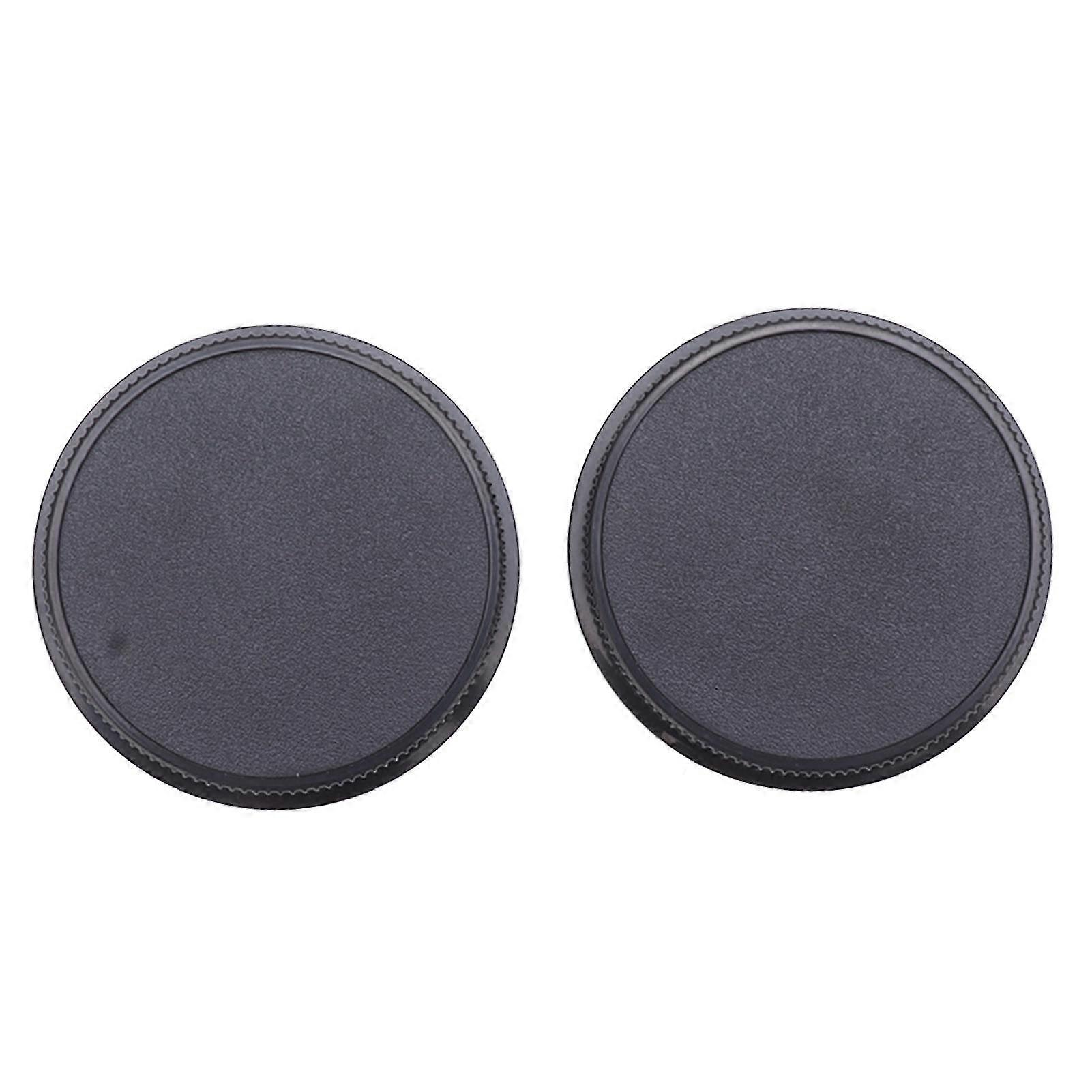 2Pcs Camera Rear Lens Cap L Mount Protective Rear Lens Cover Accessory for SL T Cameras