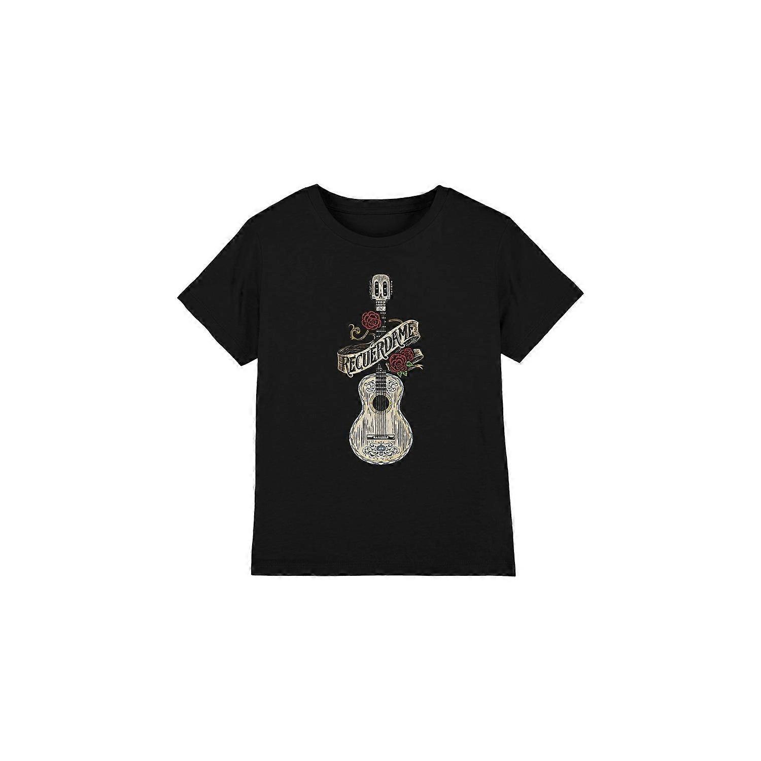 Coco Barn/Barn Recuerdame Berömd Gitarr Ernesto T-Shirt