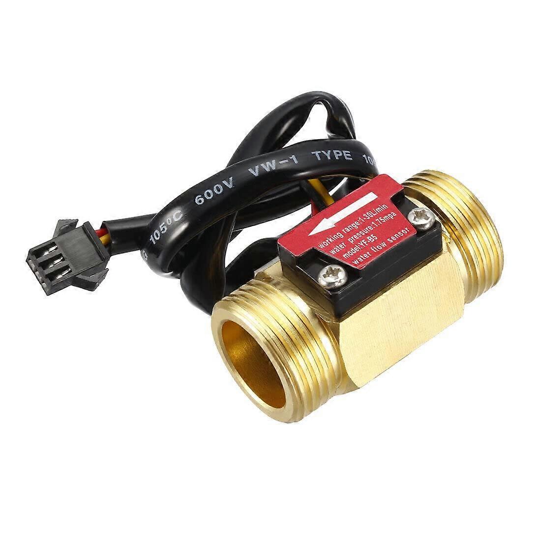 G3/4 Hall Effect Liquid Water Flow Switch Sensor Meter Counter 130L/min YFB5 HIEUBE436