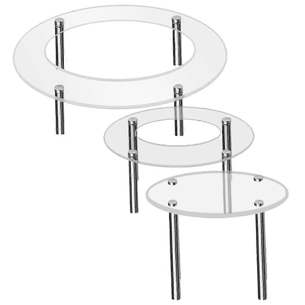 Transparent Cake Display, Robust Construction for Long Term Use, Fits Any Party