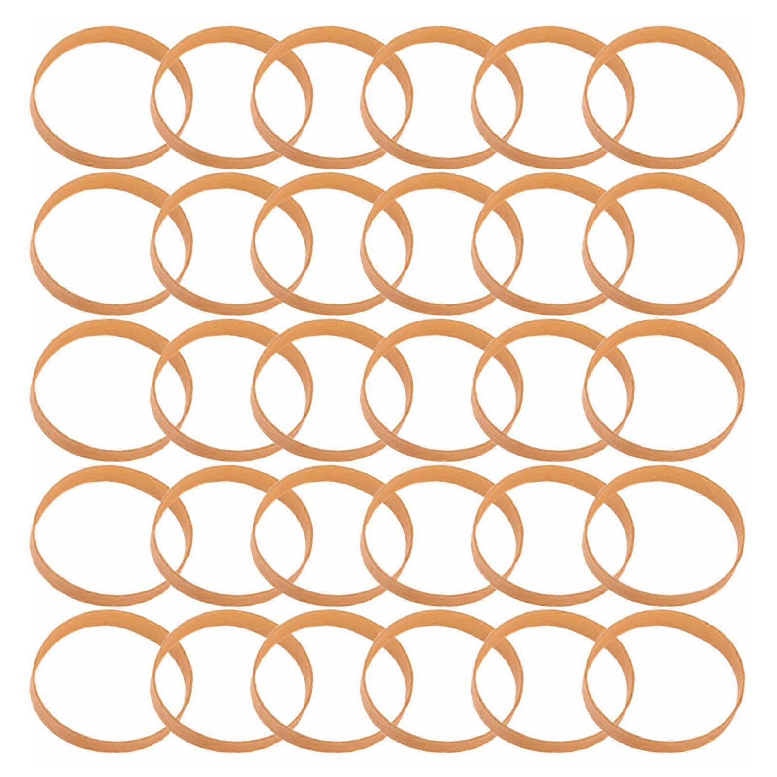 Set of 30 Elastic Ski Binding Brake Retainers Straps Pack of 30 Durable Rubber Bands for Secure Snowboard Fixation