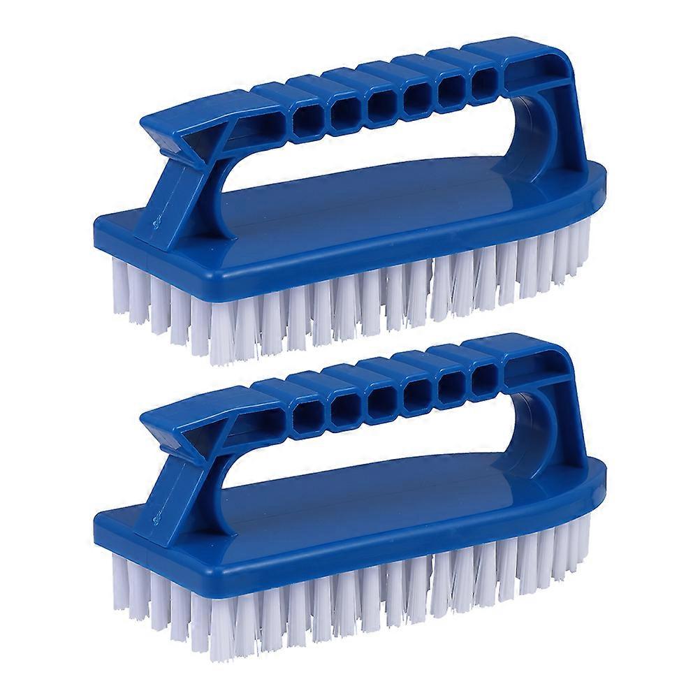 Heavy Duty Pool Cleaning Brush with Non Slip Grip – Multi Purpose Scrub Brush for Pool and Shower Debris Removal