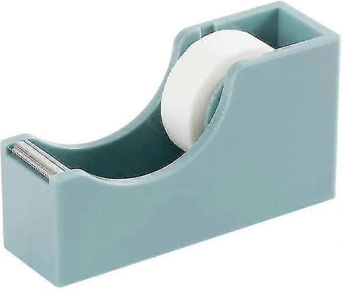 Desktop Tape Dispenser - Non-Slip, Easy to Use with Clean Cut - Dark Green