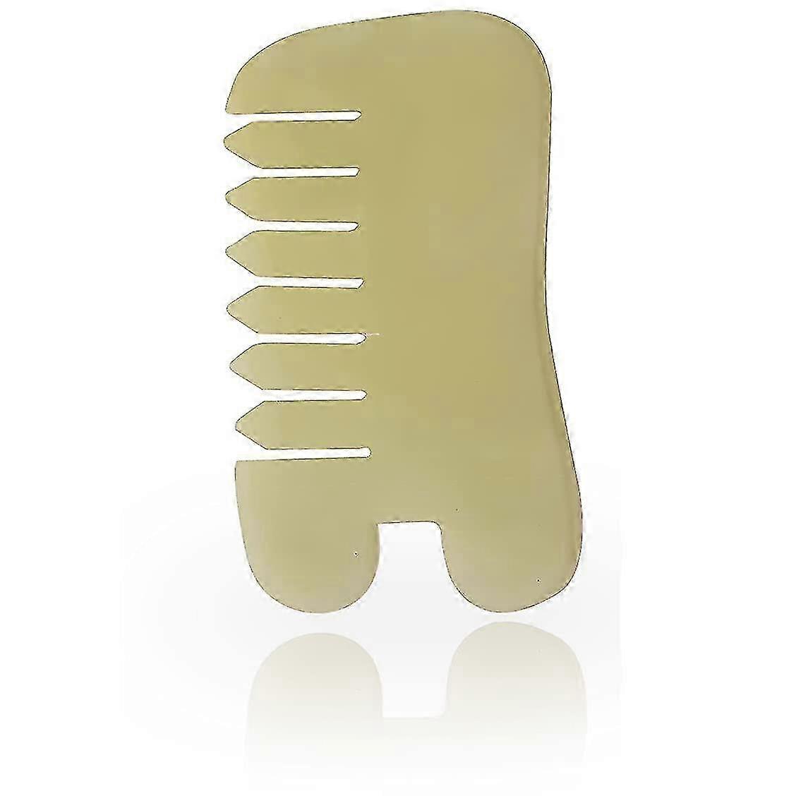 Jade Gua Sha Comb For Hair Scalp - Chinese Acupuncture 2025