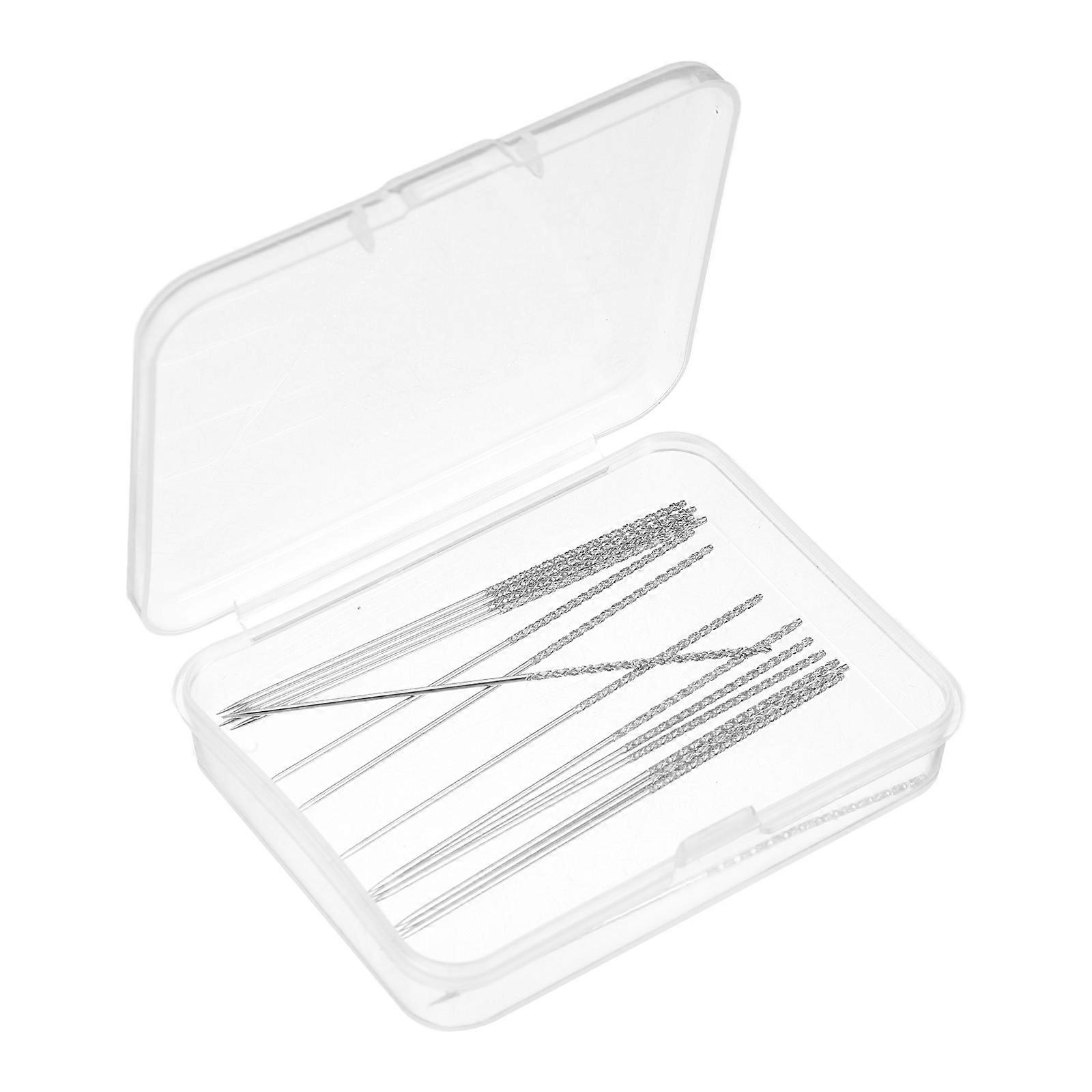 Durable Metal Fabric Repair Tool with Nohole Design for Textile Use Silver Versatile 15pcs