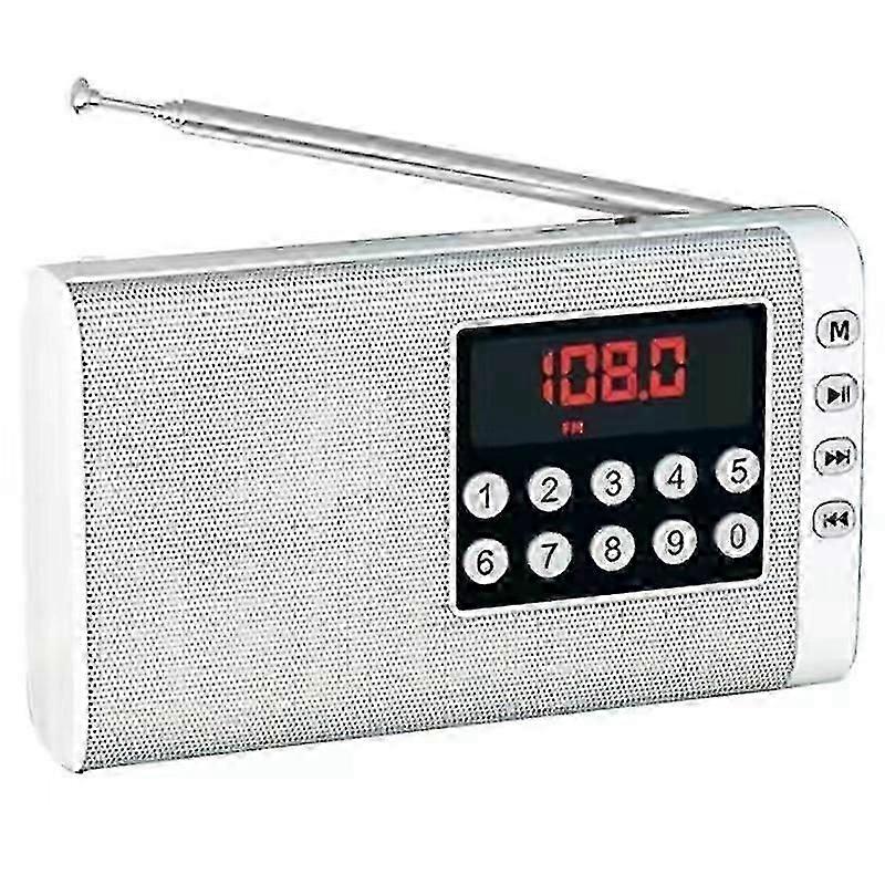 High End 138 Radio Senior Special Portable FM Radio With Multi-Function Charger