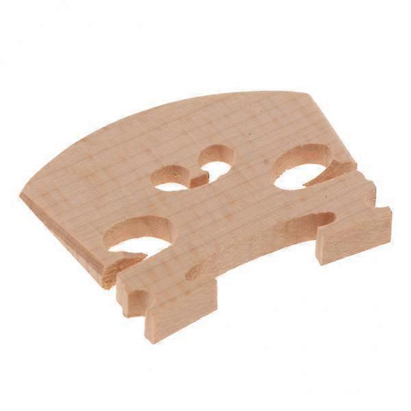 2- Solid Wooden Violin Bridge Musical Instrument DIY Replace 1-2