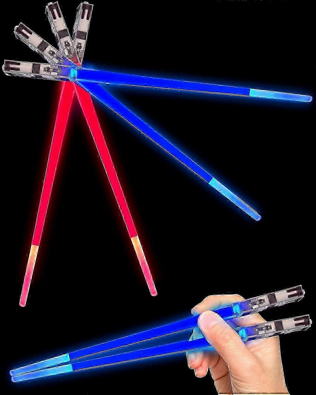 Lightsaber Chopsticks Light Up, Starwars Chopsticks Light Up, Mini Lightsaber, Fun Chop, Cool Chopsticks, Light Saber Chopsticks, Led Chopsticks, 2 PA