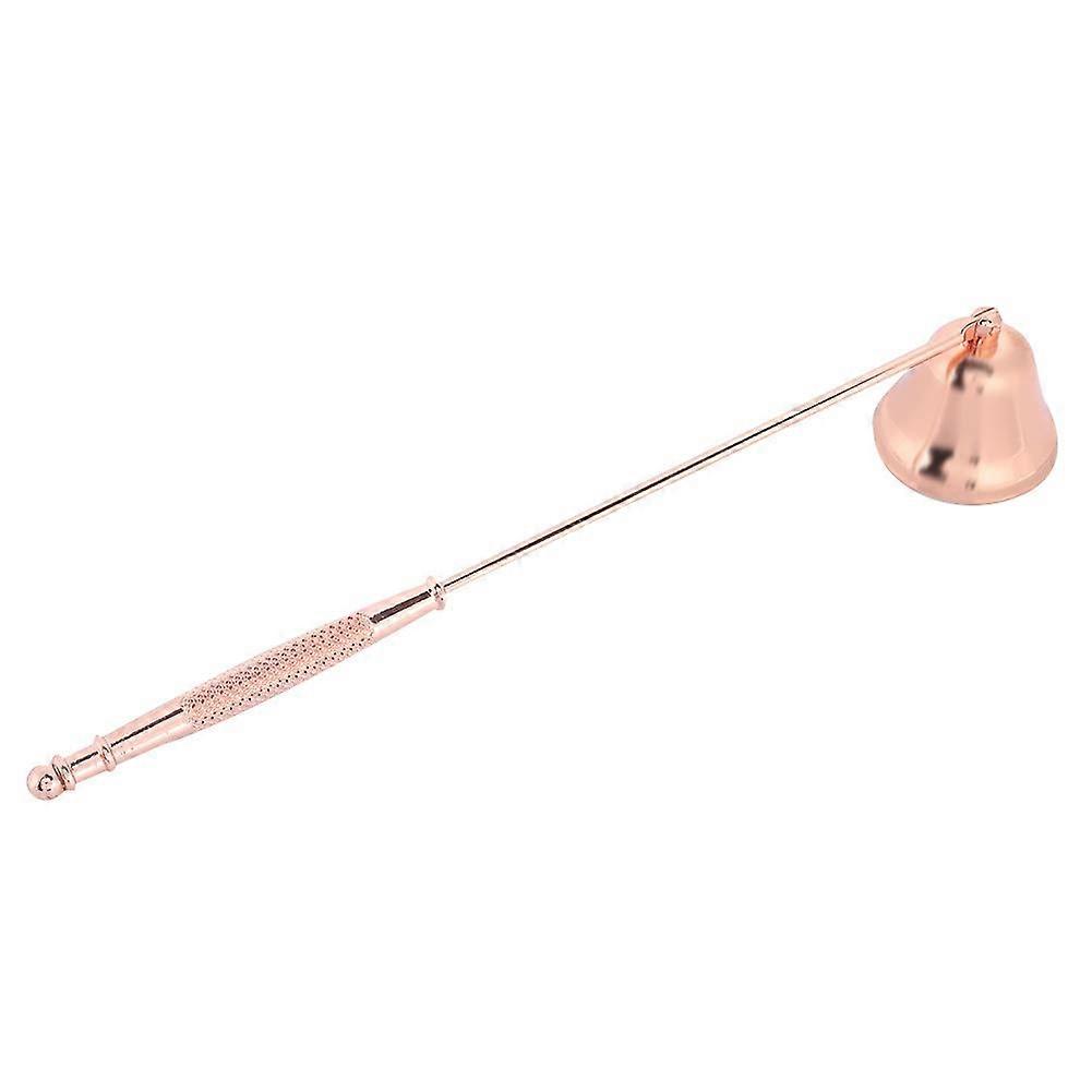 Multicolor Candle Snuffer with Long Handle Accessories Safe Extinguishing of Candle Wick Flame Extinguisher Candle Tool (Rose Gold)
