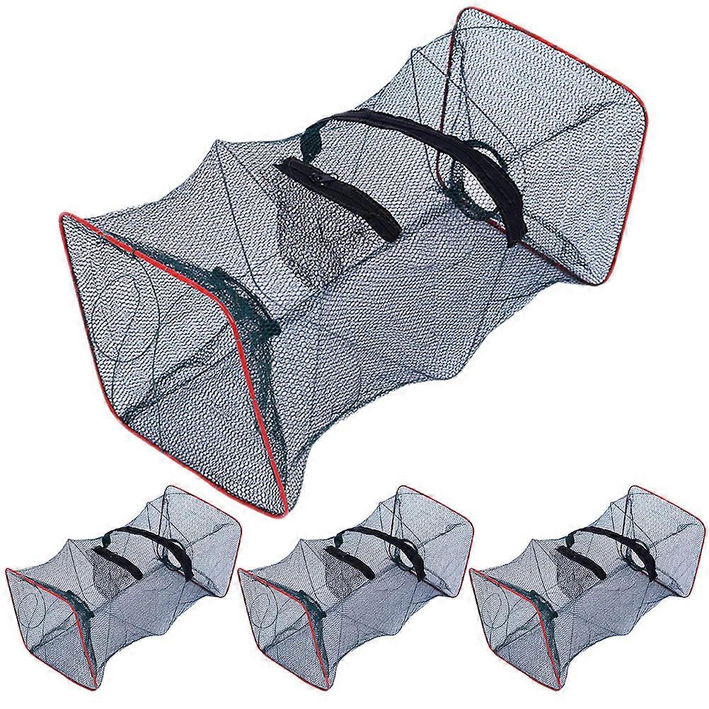 Folding Shrimp Net, Durable Fishing Accessory for and Ocean Fishing