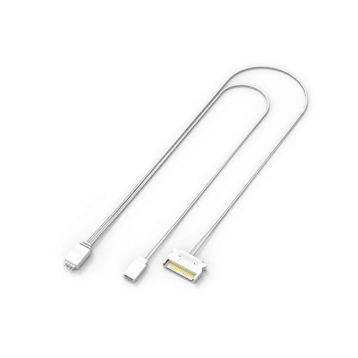 Computer ARGB Controller PC Case RESET Control Sata to ARGB Reset Power Cable PC 5V 3Pin Lighting C