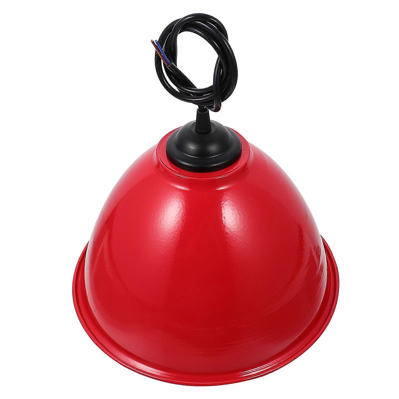 Pendant Lamp Shades Modern Simple Style Ceiling Lamp Shade For Homeowners Aluminium Alloy Red 1Pack