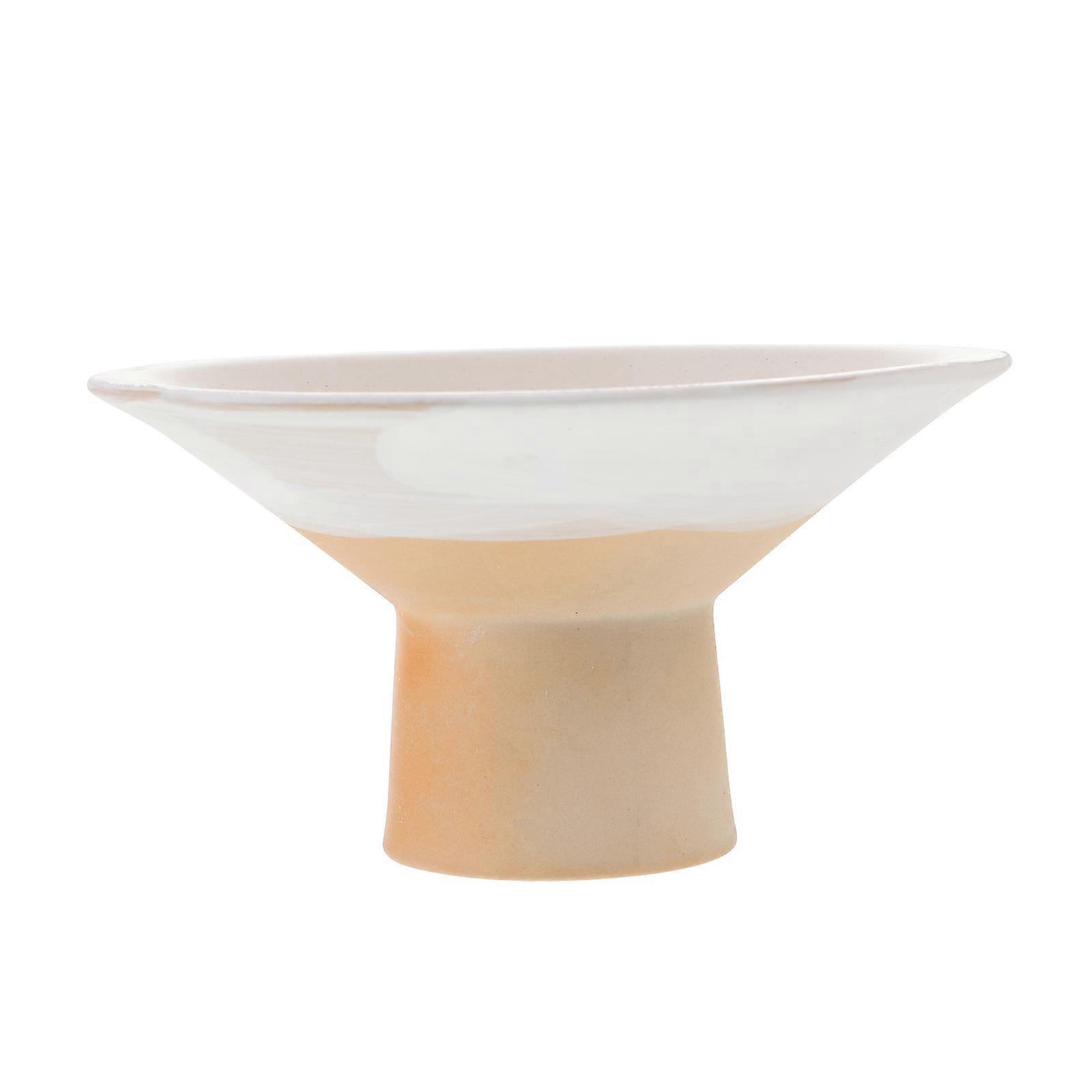Ceramic Dessert Plate for Snacks and Fruits with Premium Quality and Elegant Design 1 Pc Multi
