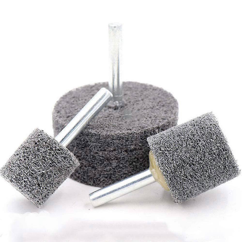 Nylon fiber polishing disc 6mm shank for form finish, rotary tools, 40(30)