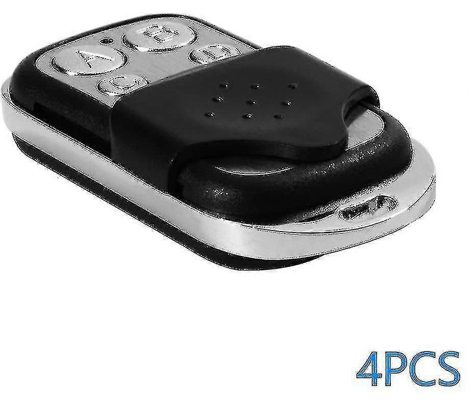 4Pcs Universal 433MHz Ouvre-porte de garage électrique Télécommande de télécommande