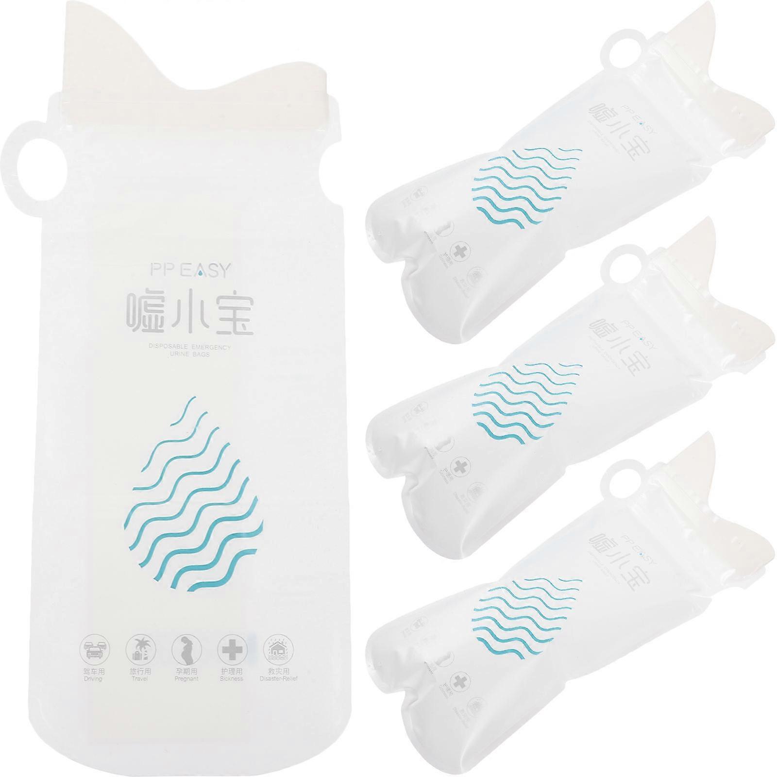 Airtightness Disposable for Emergency Situations 33X13cm White Portable 4Set
