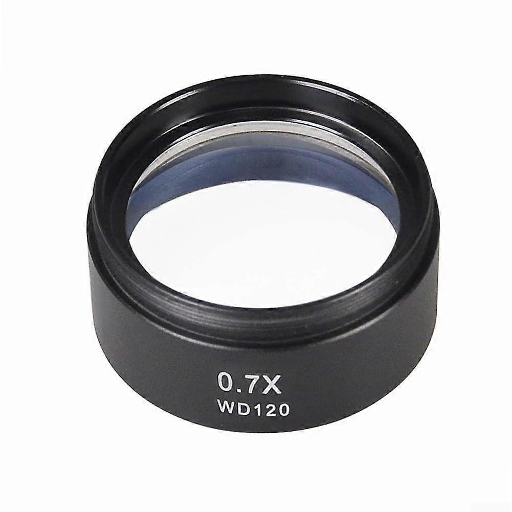 0.5 X 0.7 X Trinocular Stereo Zoom Microscope Camera Glass Auxiliary Objects Objective (0.7X)