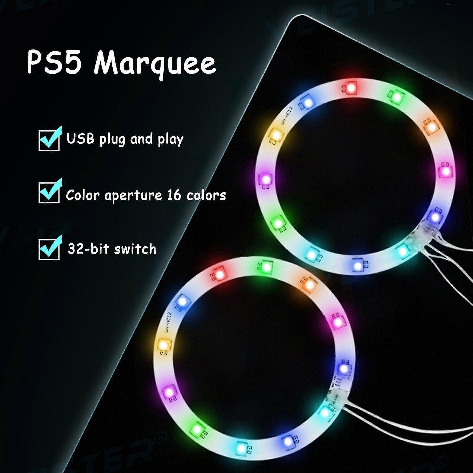 Remote Controlled LED Ring RGB LED Light Marquee Light Bar Strip for