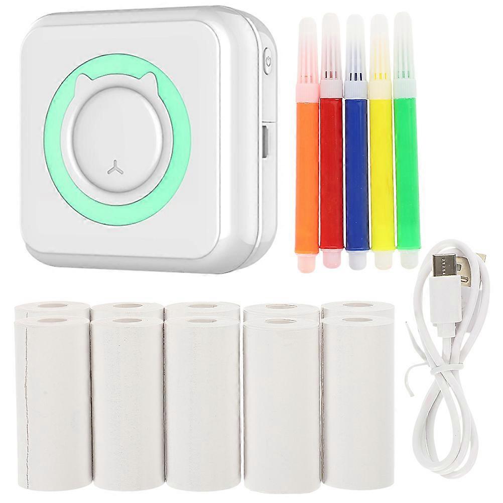 Portable Label Printer Graphic Printing Compact For Small Business 1Set